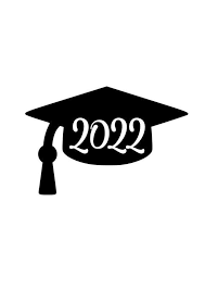 Image is a graduation cap with the year 2022 on it