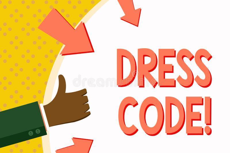 Dress Code Clipart