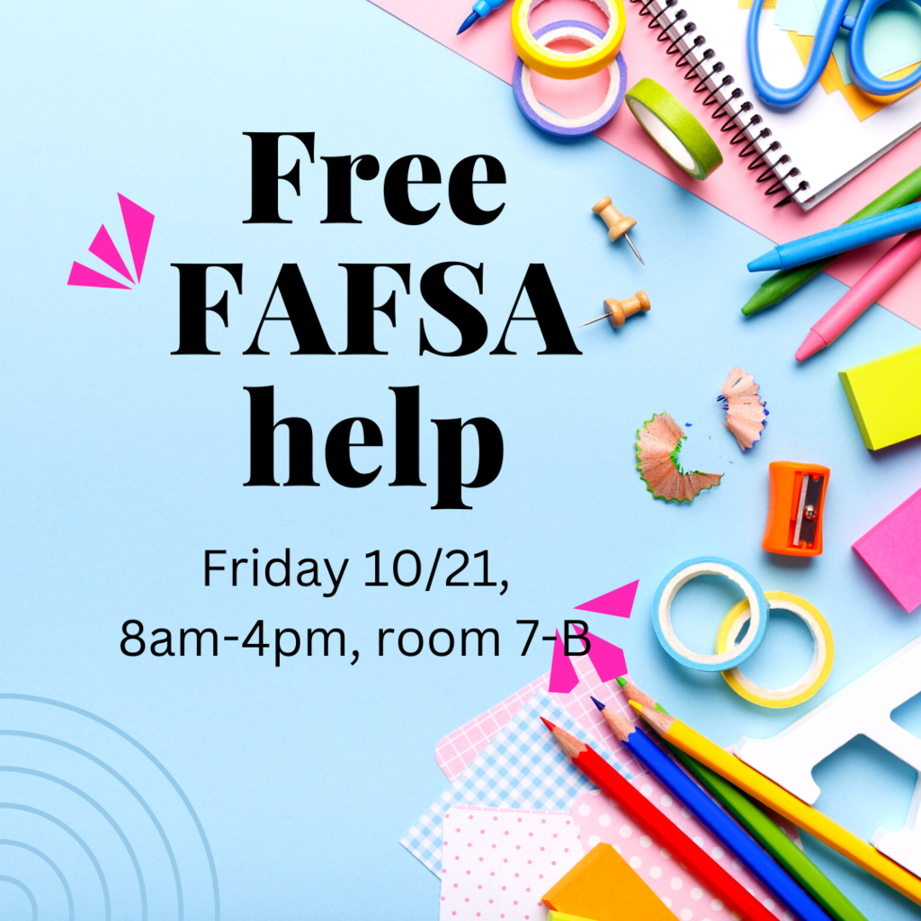 Free FAFSA help announcement