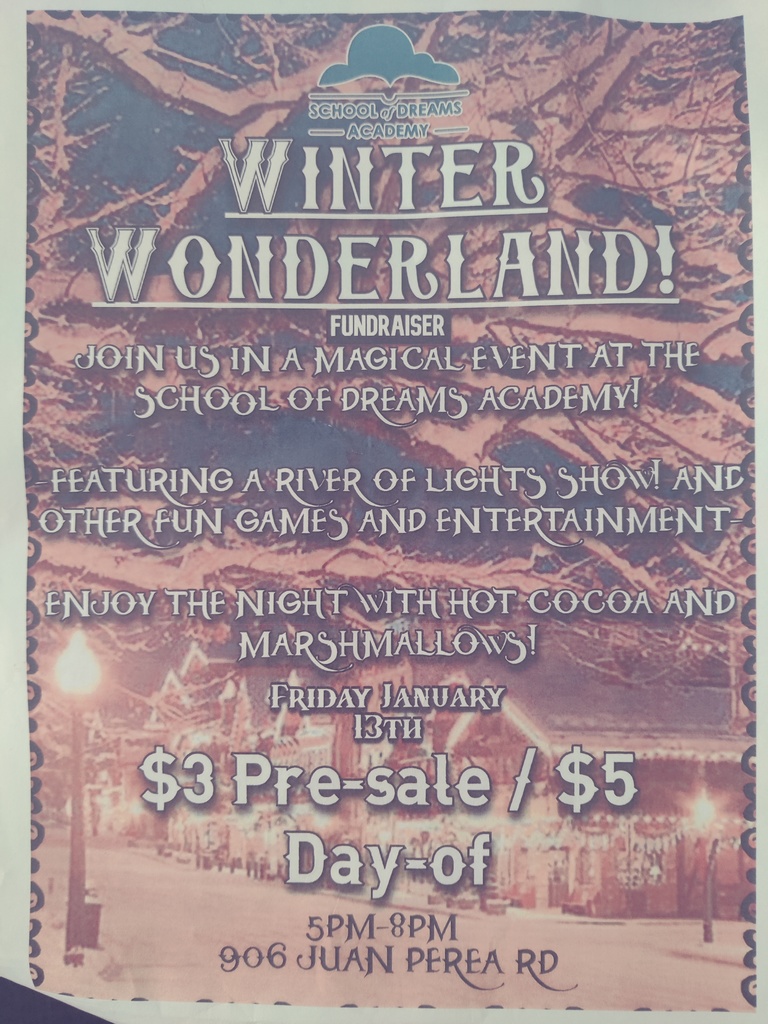 Winter Wonderland this Friday!